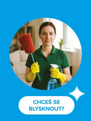 Chceš se blýsknut v úklidu? ✨ Do našeho týmu hledáme pracovníka/ici úklidu na dlouhodobou brigádu ve Vsetíně. 🧹 Dlouhodobá...